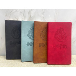 Harry Potter Deri Defter Renkli Model 2  Harry Potter Deri Defter Renkli Model 2