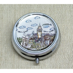 İstanbul Temalı İlaç Kutusu - Model 6