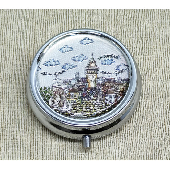 İstanbul Temalı İlaç Kutusu - Model 6