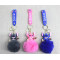 Ponponlu Stitch Anahtarlık 