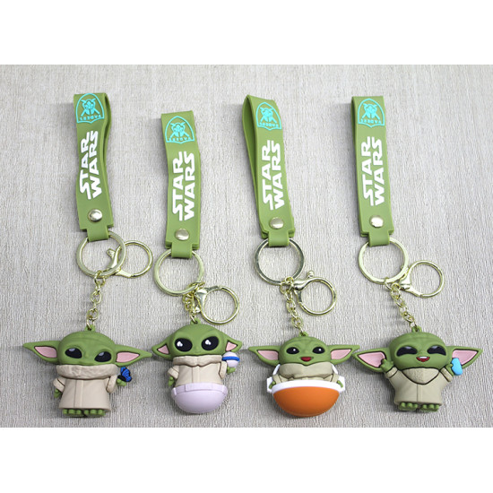 Baby Yoda Silikon Anahtarlık Baby Yoda Silikon Anahtarlık