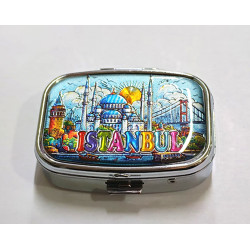 İstanbul Temalı İlaç Kutusu - Model 4