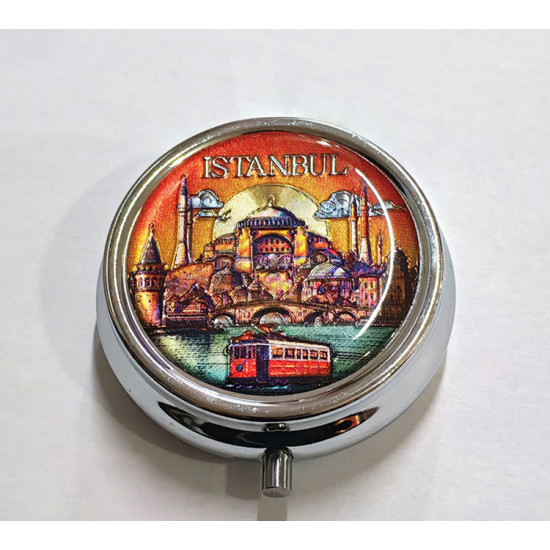 İstanbul Temalı İlaç Kutusu - Model 1