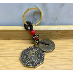 Metal Yin Yang Anahtarlık  Metal Yin Yang Anahtarlık