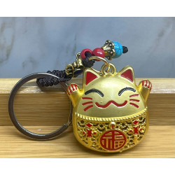 Metal Şans Ve Bereket Kedisi Anahtarlık Model 2 Metal Şans Ve Bereket Kedisi Anahtarlık Model 2