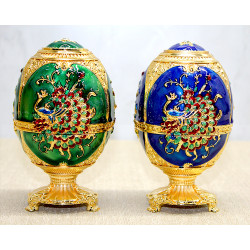 Swarovski Tavuskuşu Kürdanlık Swarovski Tavuskuşu Kürdanlık