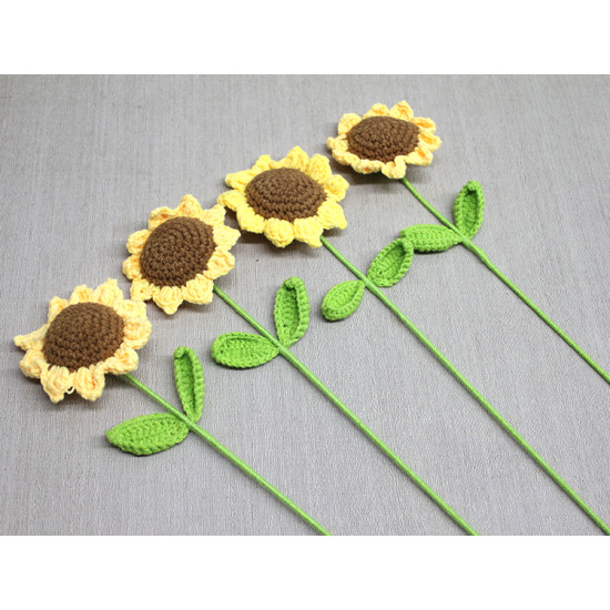 El Örgüsü Ay Çiçeği El Örgüsü Ay Çiçeği