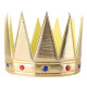 Kral Kraliyet Tacı Yetişkin Çocuk Uyumlu