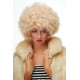 Altın Renk Kıvırcık Afro Parti Peruğu