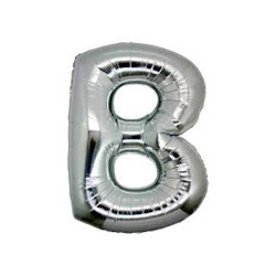 Gümüş Rengi Folyo Balon 1 Metre Gümüş Rengi Folyo Balon 1 Metre