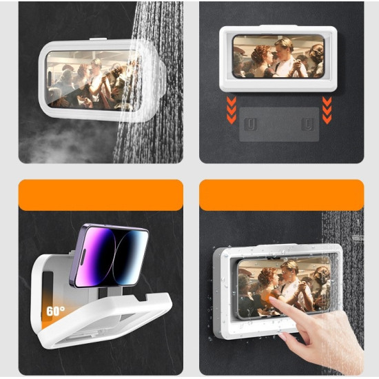 Hareketli Su Geçirmez Telefon Tutucu Stand Hareketli Su Geçirmez Telefon Tutucu Stand