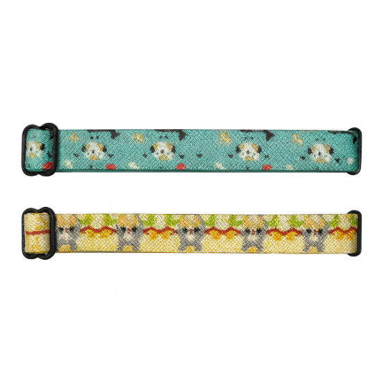 Desenli Zilli Kedi Tasması Desenli Zilli Kedi Tasması