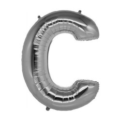 Gümüş Rengi Folyo Balon 1 Metre Gümüş Rengi Folyo Balon 1 Metre