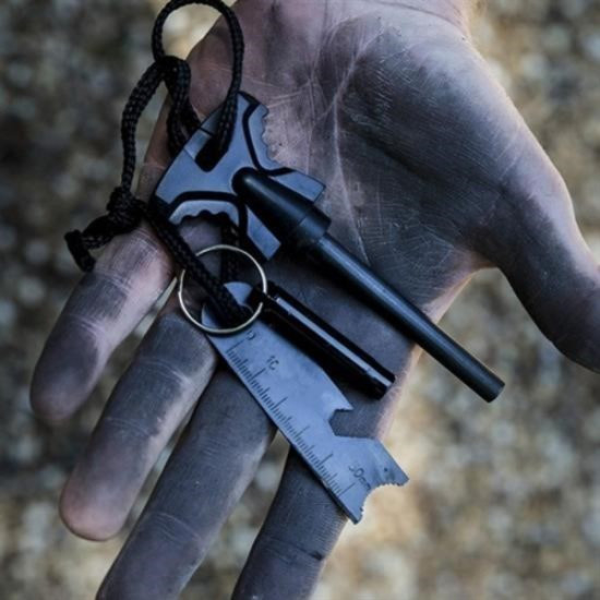 Acil Durum Magnezyum Çakmaktaşı Hayatta Kalma Kiti