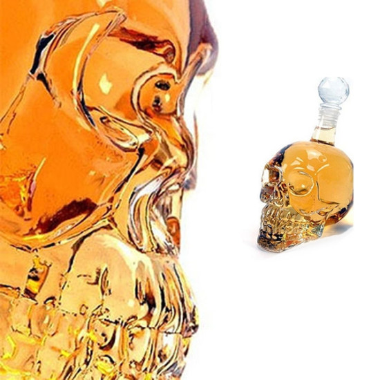 Crystal Head Kuru Kafa Cam Şişe 350 Ml Crystal Head Kuru Kafa Cam Şişe 350 Ml