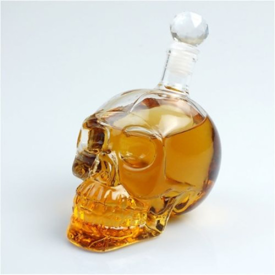 Crystal Head Kuru Kafa Cam Şişe 350 Ml Crystal Head Kuru Kafa Cam Şişe 350 Ml