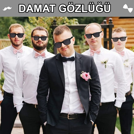 Damat Gözlüğü – Düğün ve Bekarlığa Veda Partisi Aksesuarı Damat Gözlüğü – Düğün ve Bekarlığa Veda Partisi Aksesuarı