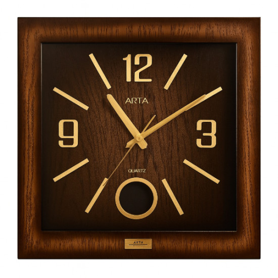 Ahşap Tasarımlı Duvar Saati Ahşap Tasarımlı Duvar Saati