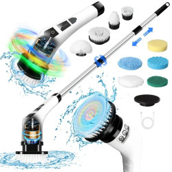 7 in 1 Kablosuz Elektrikli Temizlik Fırçası Seti 7 in 1 Kablosuz Elektrikli Temizlik Fırçası Seti