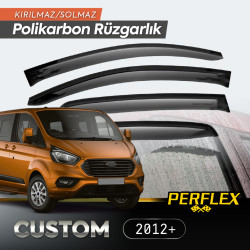 Ford Custom 2012+ Cam Rüzgarlığı V2 Düz Ford Custom 2012+ Cam Rüzgarlığı V2 Düz