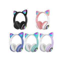 Kedi Figürlü Bluetooth Kulaklık Kedi Figürlü Bluetooth Kulaklık