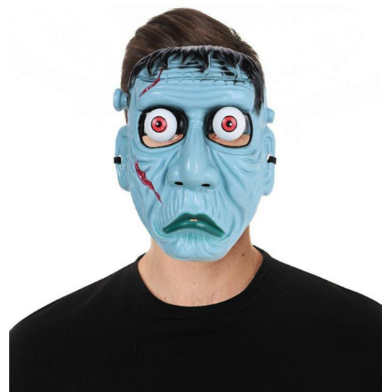 Frankenstein Temalı Sallanan Oynar Gözlü Maske Frankenstein Temalı Sallanan Oynar Gözlü Maske