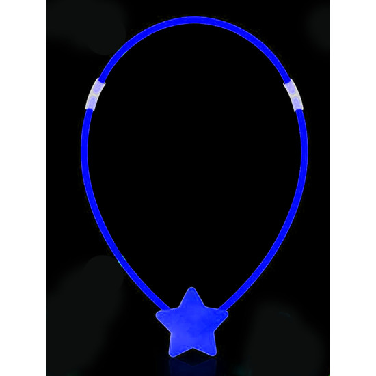 Glow Stick Yıldız Kolye