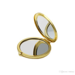 Promosyon Cep Aynası Gold Renk Promosyon Cep Aynası Gold Renk