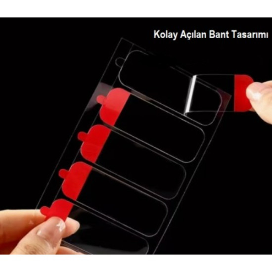 60 Parça Kolay Açılır Güçlü Çift Taraflı Bant 18mmx50mm 60 Parça Kolay Açılır Güçlü Çift Taraflı Bant 18mmx50mm