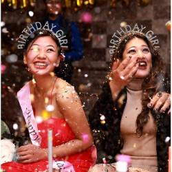 Gümüş Kristal Taşlı Birthday Girl Tacı Gümüş Kristal Taşlı Birthday Girl Tacı