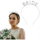 Bekarlığa Veda Bride Tacı Gümüş Renk Bekarlığa Veda Bride Tacı Gümüş Renk
