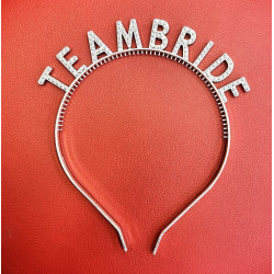 Gümüş Renk Team Bride Taç – Gelin ve Nedime Tacı Gümüş Renk Team Bride Taç – Gelin ve Nedime Tacı