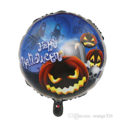 Happy Halloween Balkabağı Folyo Balon 18 inç Happy Halloween Balkabağı Folyo Balon 18 inç