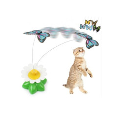 Hareketli Pilli Kelebek Kedi Oyuncağı Hareketli Pilli Kelebek Kedi Oyuncağı