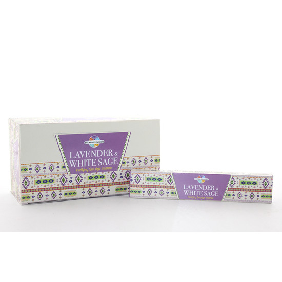 Hem Sacred Elements Lavender White Sage Masala Aromalı Çubuk Tütsü