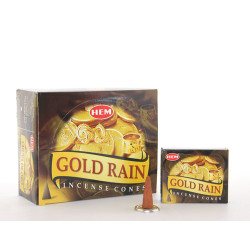 Gold Rain Aromalı Konik Tütsü Gold Rain Aromalı Konik Tütsü