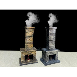 Polyester Şömine Tütsülük 