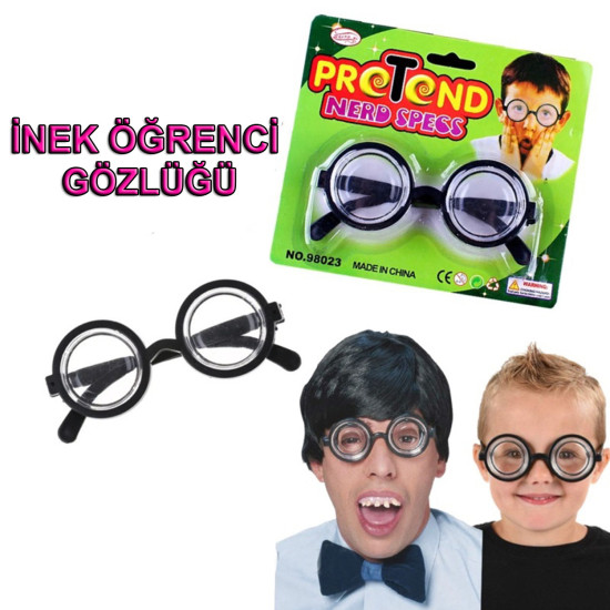 İnek Öğrenci Şaka Gözlüğü İnek Öğrenci Şaka Gözlüğü