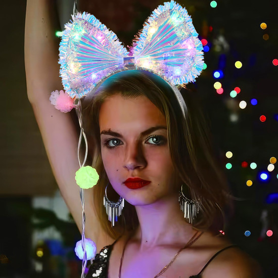 Fiyonk Gece Tacı Fiber Işıklı Ledli Fiyonk Gece Tacı Fiber Işıklı Ledli