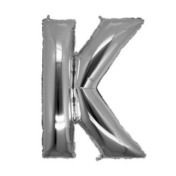 Gümüş Rengi Folyo Harf Balon 1 Metre Gümüş Rengi Folyo Harf Balon 1 Metre