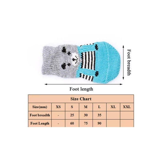 Kedi Köpek Kaydırmaz Örme Çorap Kedi Köpek Kaydırmaz Örme Çorap