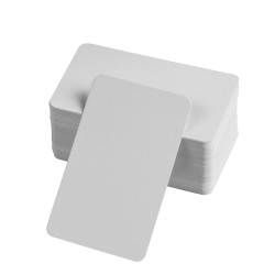 Boş Kelime Kartları 5x8 cm - 50 Adet Oval Kenarlı | Tabu & Not Kartları - Beyaz Boş Kelime Kartları 5x8 cm - 50 Adet Oval Kenarlı | Tabu & Not Kartları - Beyaz