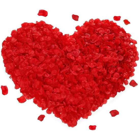 Kırmızı Renk Gül Yaprağı – 1 Paket 100 Adet