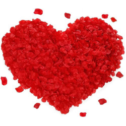 Kırmızı Renk Gül Yaprağı – 10 Paket 1000 Adet