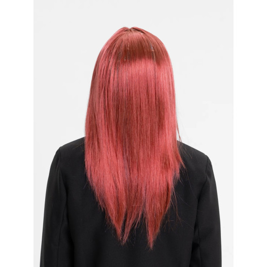 Kızıl Renk Düz Kesim Peruk Kızıl Renk Düz Kesim Peruk