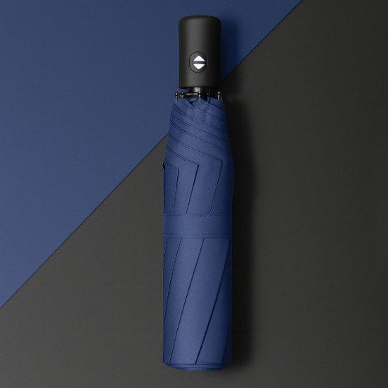 Mavi Kılıflı Otomatik Kompakt Şemsiye