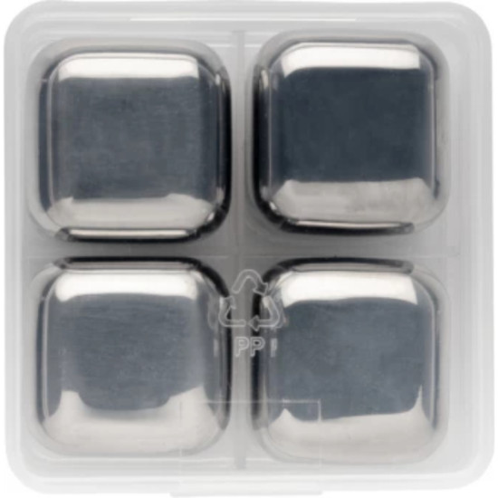 4 lü Çelik Metal Kaplama Buz Taşı 4 lü Çelik Metal Kaplama Buz Taşı