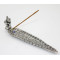 Metal Kayık Ganeşa Tütsülük Model 4