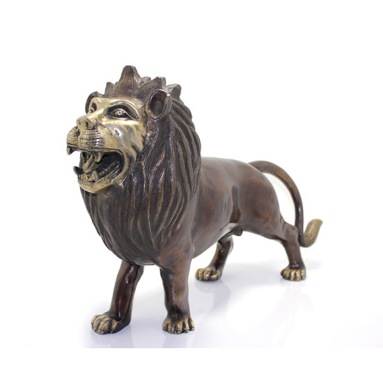 Metal Aslan Biblosu 60 Cm Metal Aslan Biblosu 60 Cm