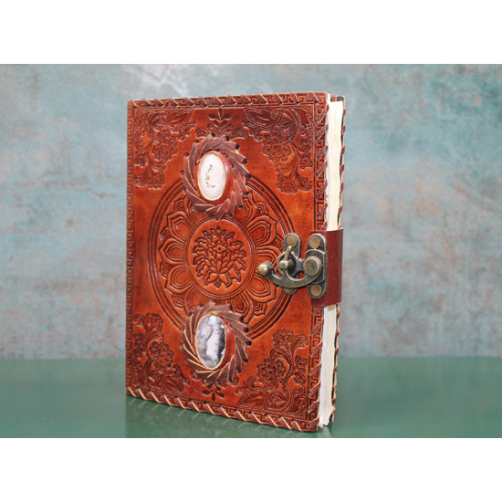 Taşlı Deri Defter Model 2 Taşlı Deri Defter Model 2